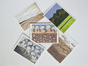 Open image in slideshow, Greeting card pack - 5 large cards

